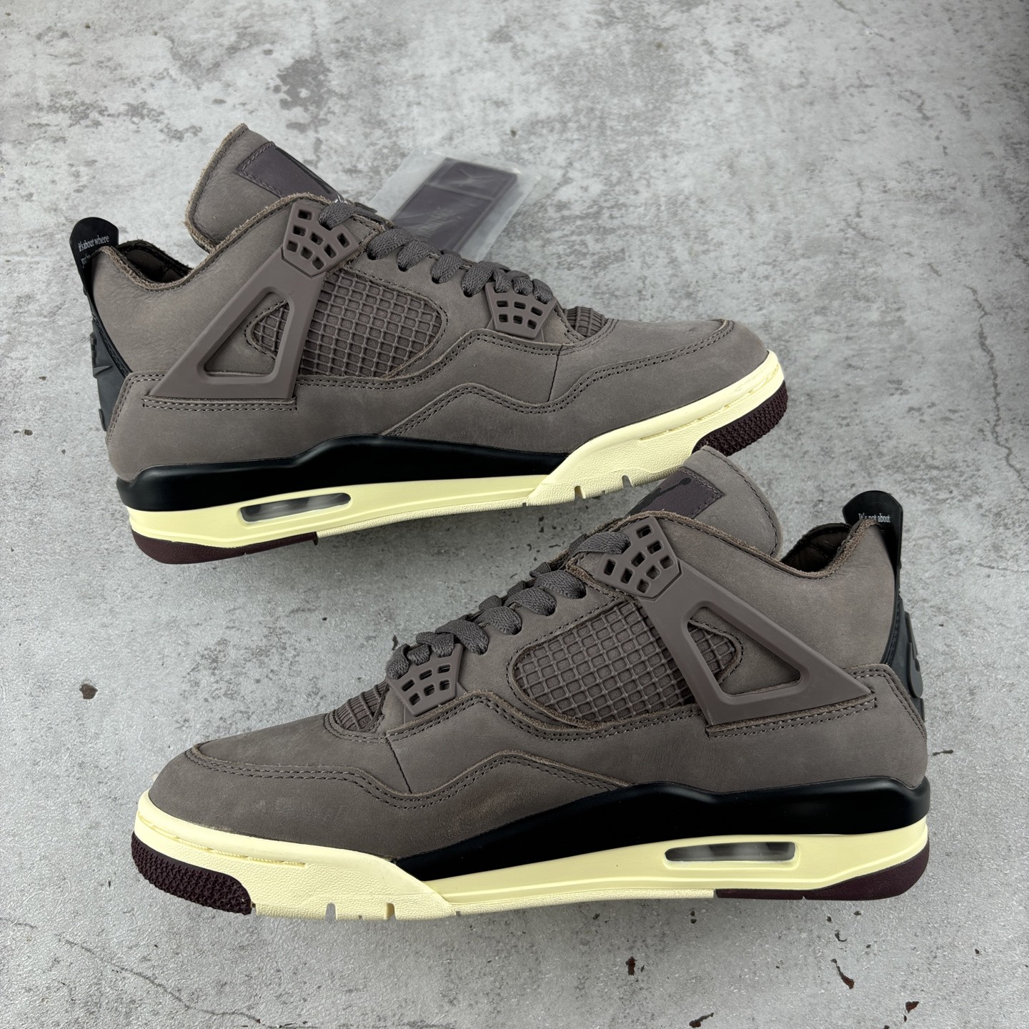  特价 A Ma Maniére x Air Jordan 4 Violet Ore AJ4 乔4联名款