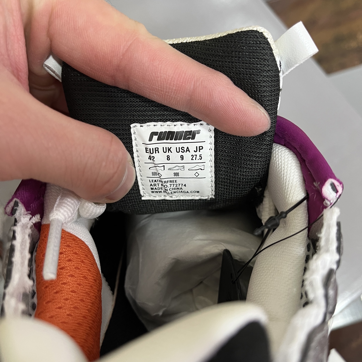   Balenciaga Runner Kith Four.Color 巴黎世家7.0 最新配色潮流复古