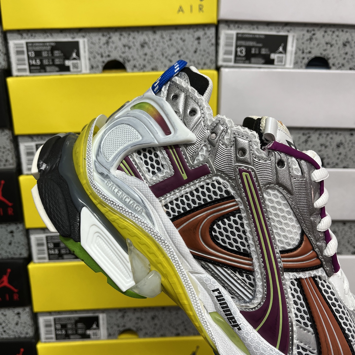   Balenciaga Runner Kith Four.Color 巴黎世家7.0 最新配色潮流复古