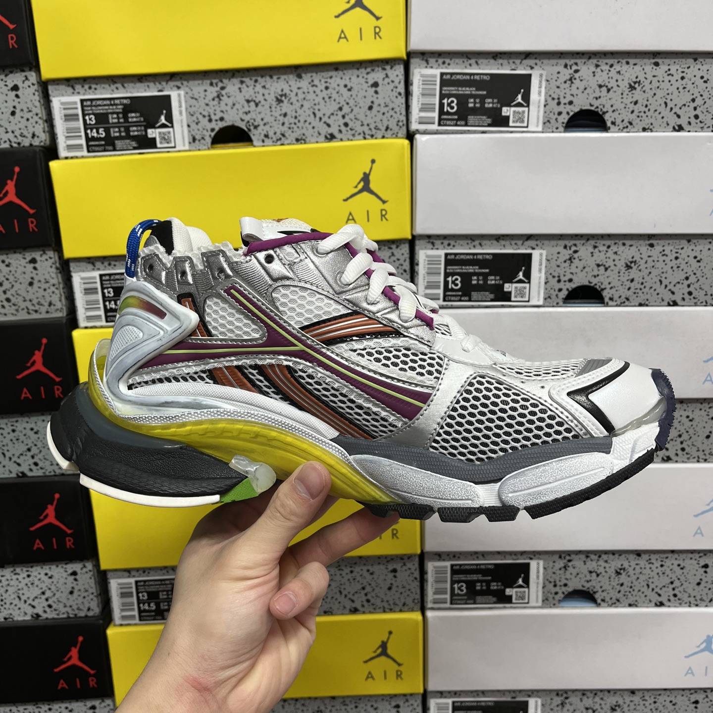   Balenciaga Runner Kith Four.Color 巴黎世家7.0 最新配色潮流复古