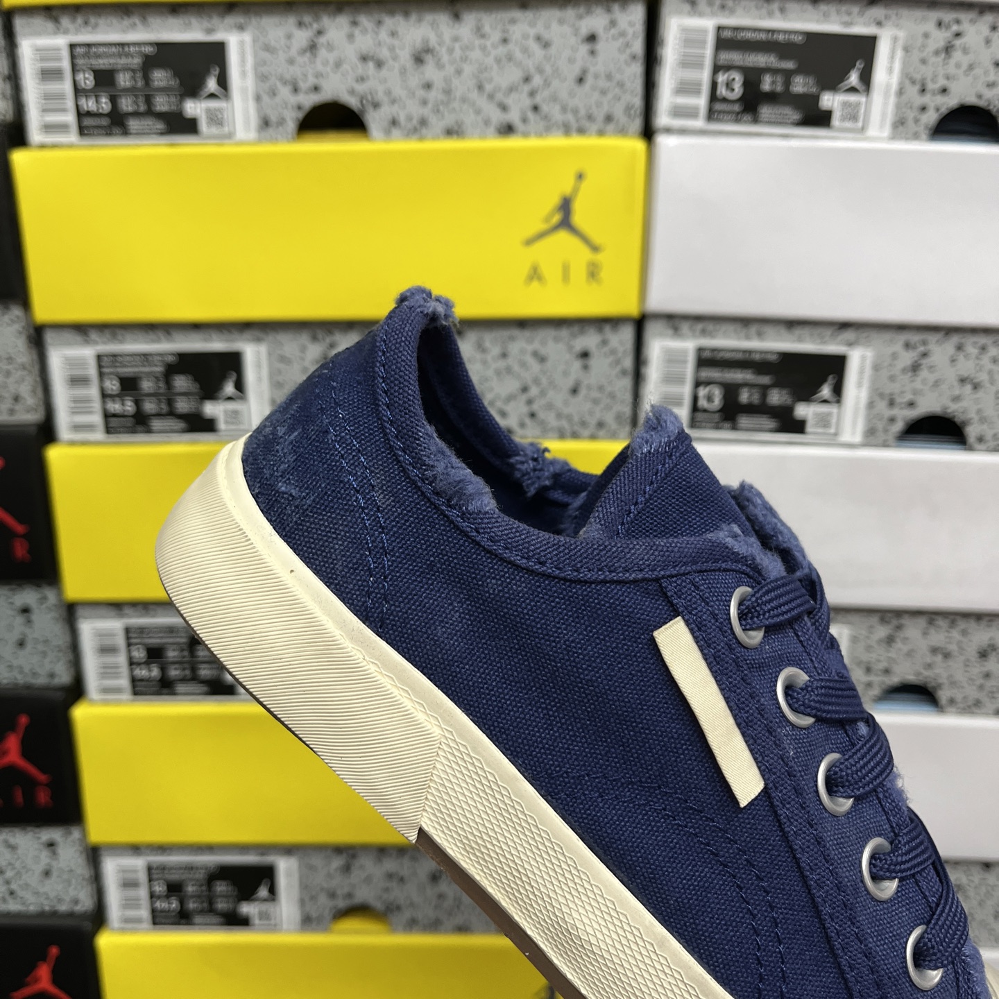  顶级天花板级别 巴黎世家破洞做旧布鞋  白橙红，Balenciaga 巴黎世家 Paris 破洞洗旧高
