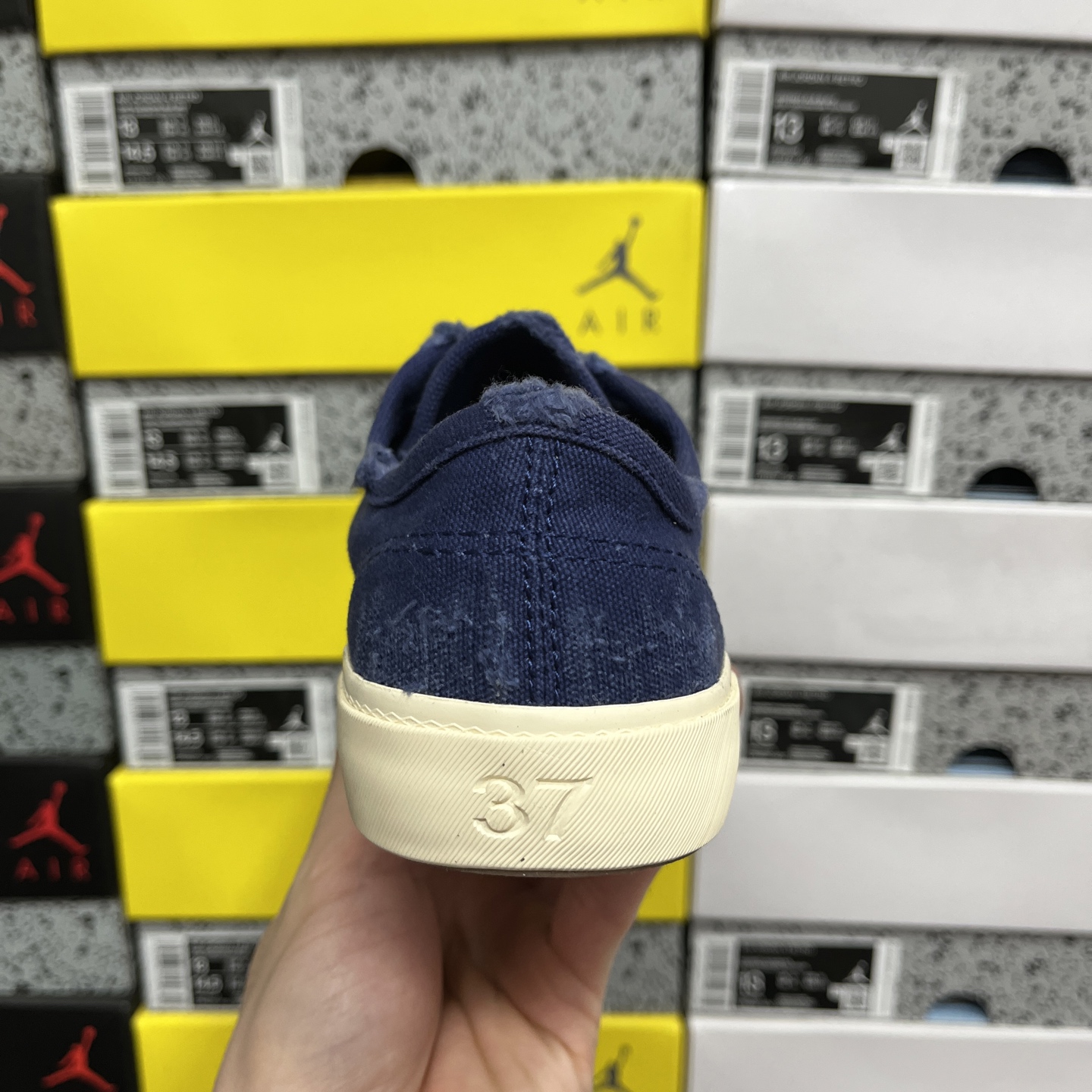  顶级天花板级别 巴黎世家破洞做旧布鞋  白橙红，Balenciaga 巴黎世家 Paris 破洞洗旧高
