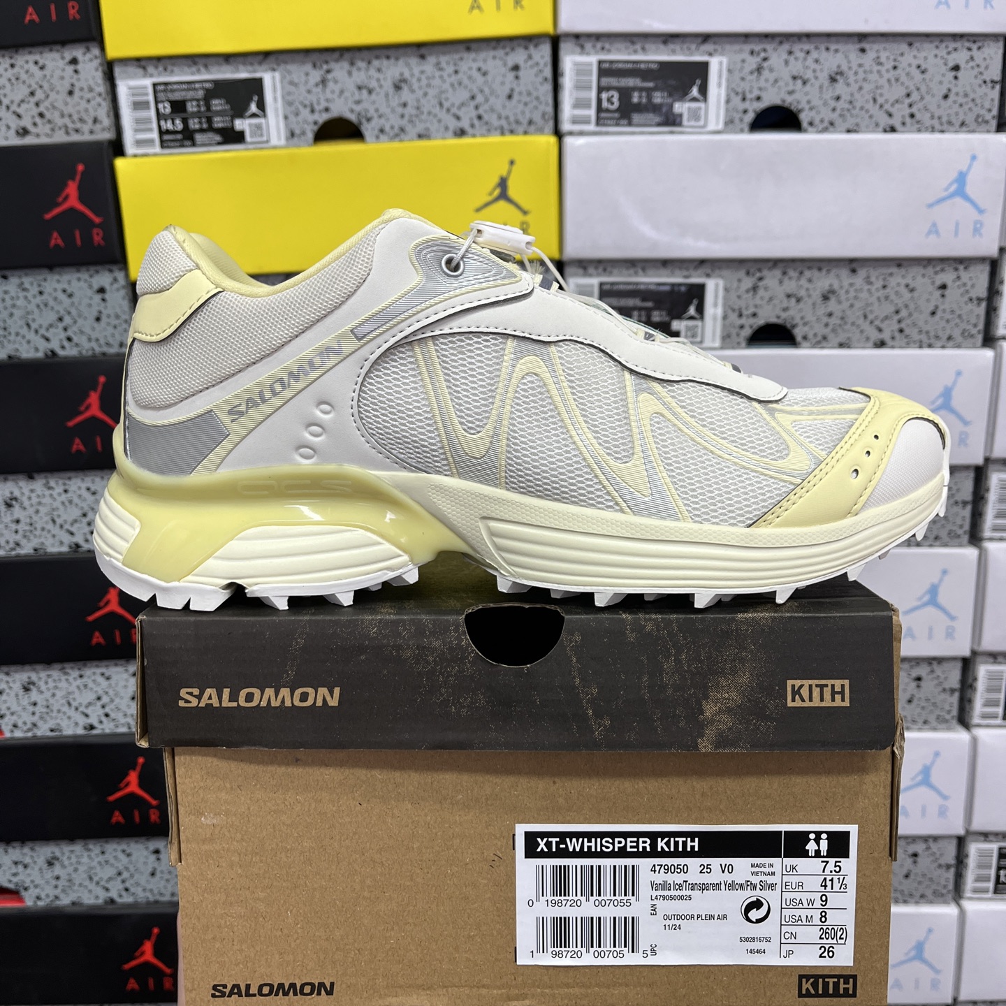  萨洛蒙 Salomon XT-Whisper sandy Liang 香草色 探索者系列 纯原版本
潮