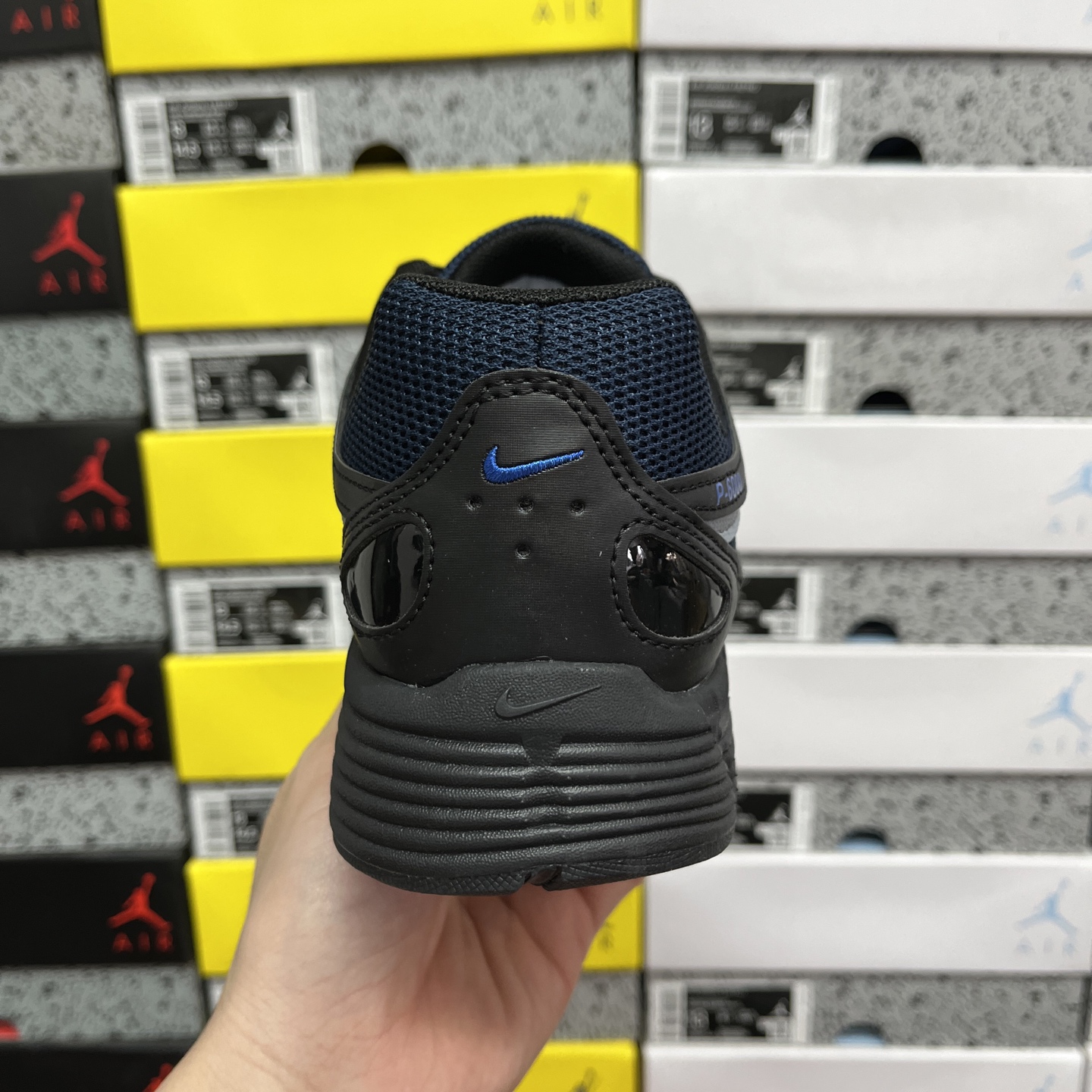  CS版 Nike P-6000 黑蓝灰 Premium系列低帮复古老爹风休闲运动舒适慢跑鞋 IF619