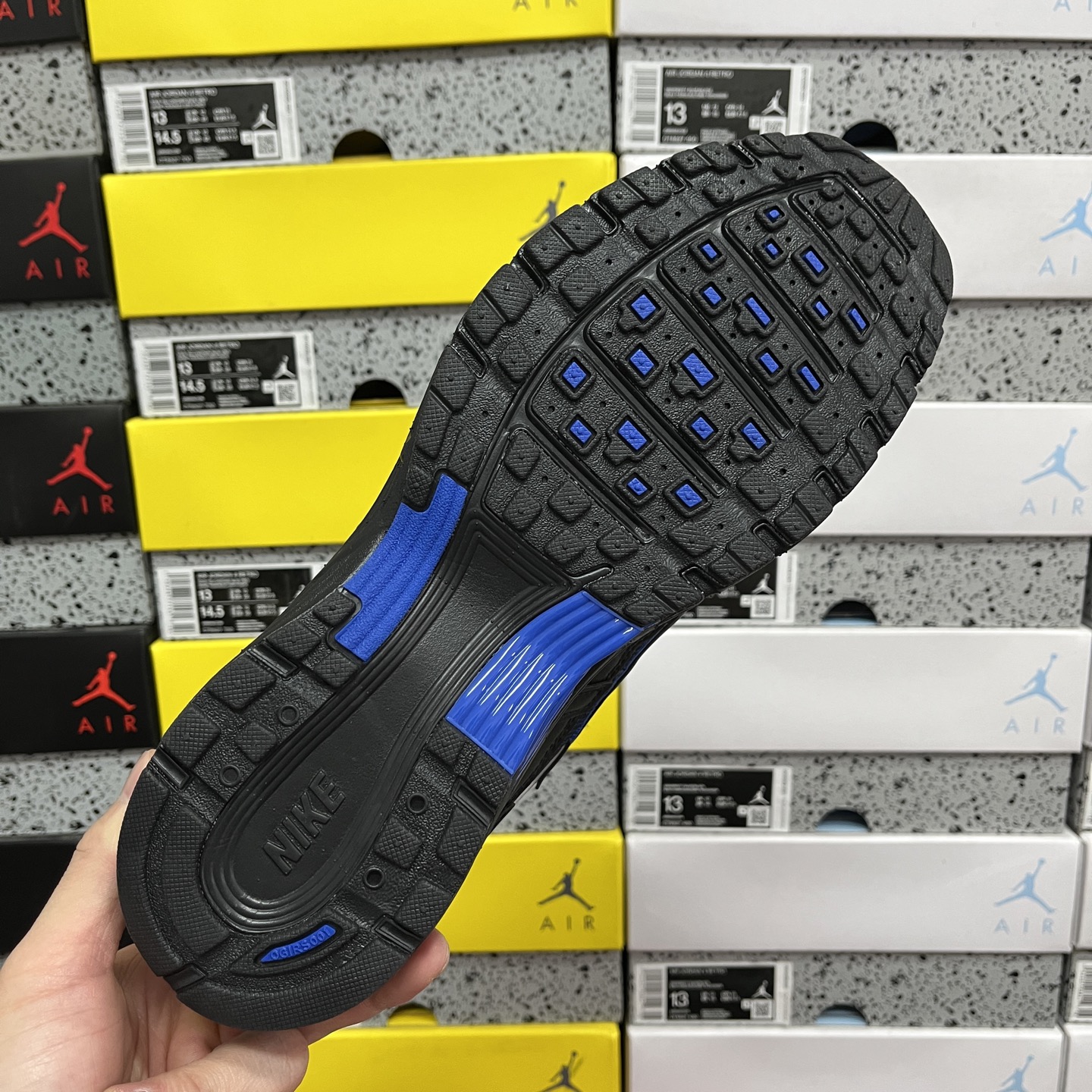  CS版 Nike P-6000 黑蓝灰 Premium系列低帮复古老爹风休闲运动舒适慢跑鞋 IF619