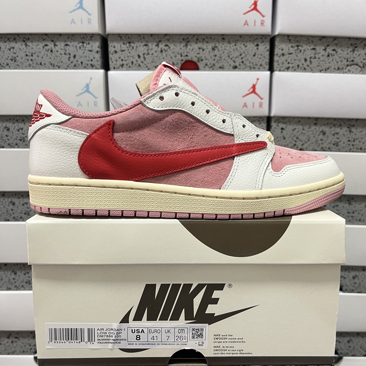 原厂F版 纯原 Travis Scott x Air Jordan AJ1 Low OG SP TS联名