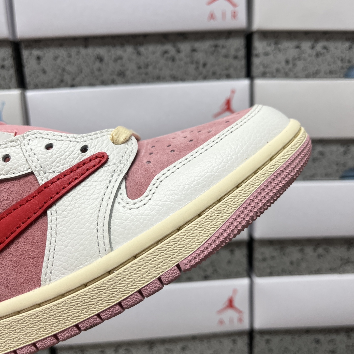 原厂F版 纯原 Travis Scott x Air Jordan AJ1 Low OG SP TS联名