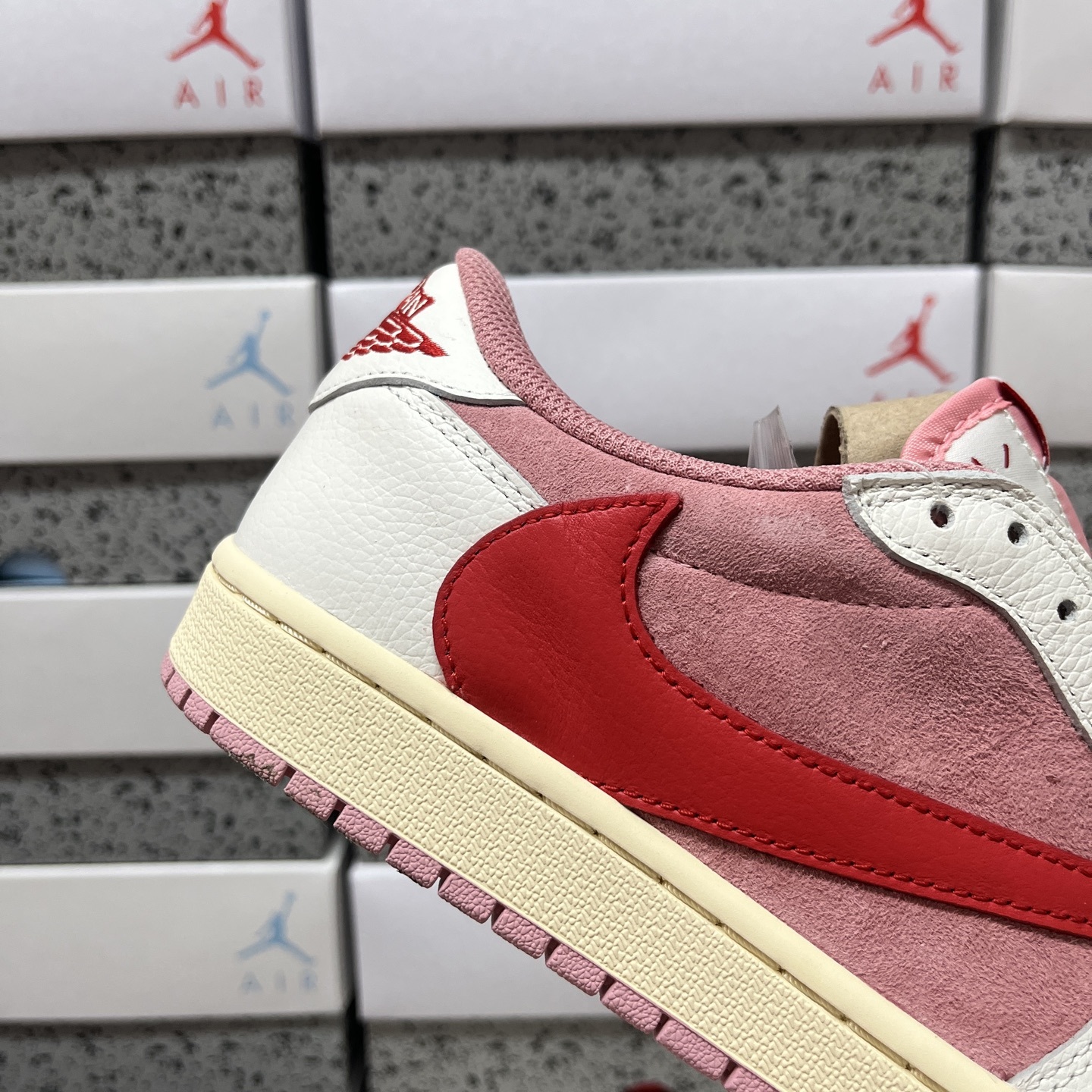 原厂F版 纯原 Travis Scott x Air Jordan AJ1 Low OG SP TS联名