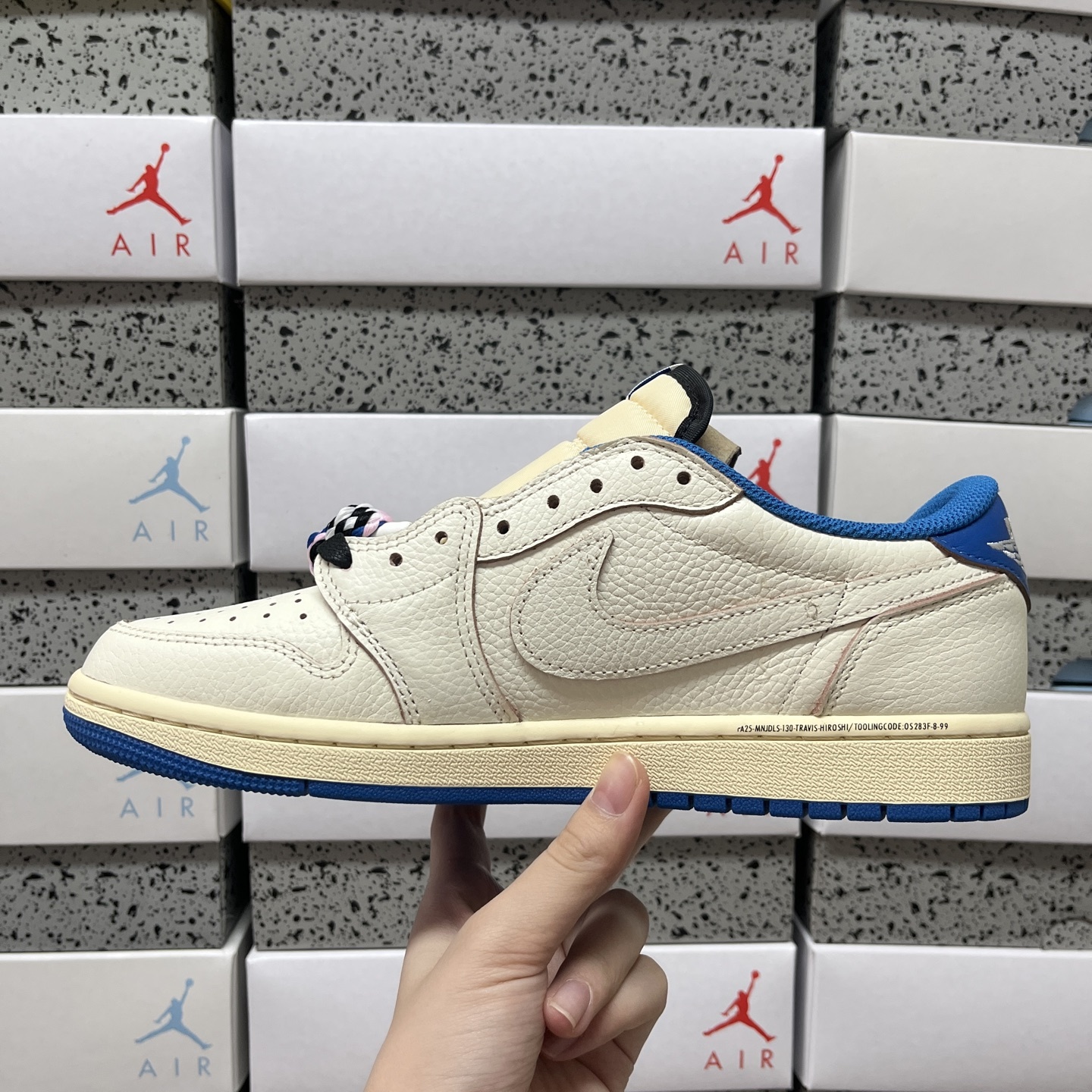 原厂F纯原 Travis Scott x Air Jordan AJ1 Low OG SP TS联名倒钩