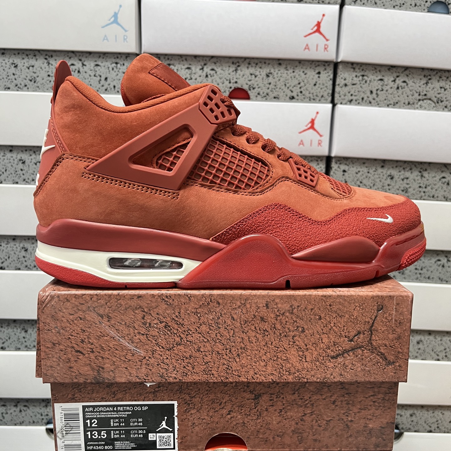 R1版 Nigel Sylvester x Air Jordan 4 OG ”Brick by Bric