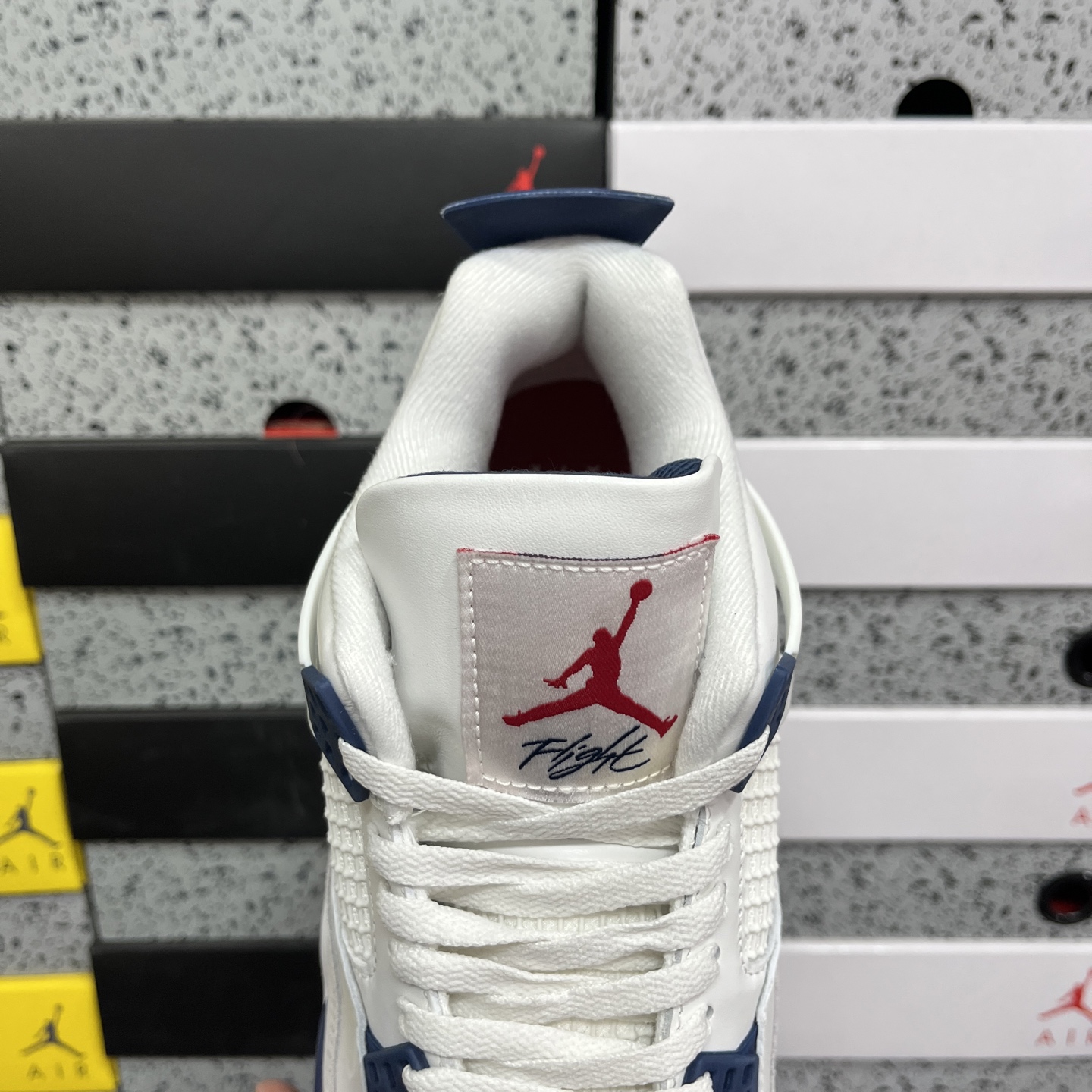 R1版 NK SB x Air Jordan AJ4 联名海军蓝 白蓝 DR5415-100 耗时半年巨