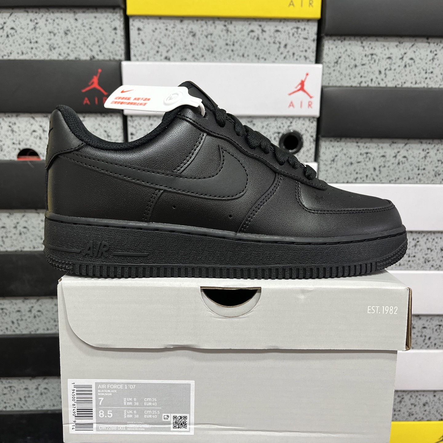 纯原 NK Air Force 1 Low ‘07 空军一号 纯黑 低帮经典板鞋 纯黑 ！ 同步官方20