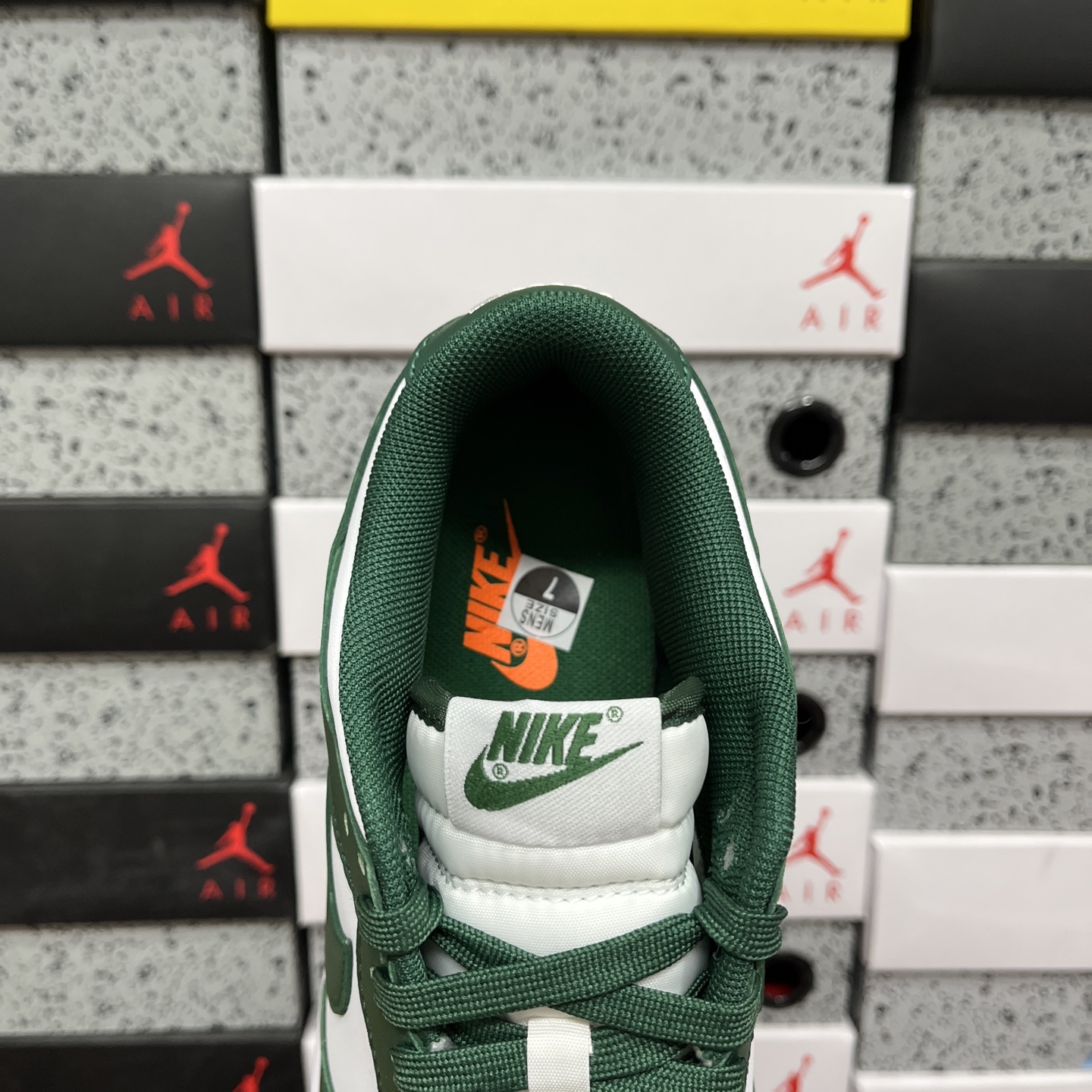 版 NK Dunk Low 白绿 ＃原厂Sadesa D7 皮料 全套原楦原模倾力打造完美版型 独家原厂