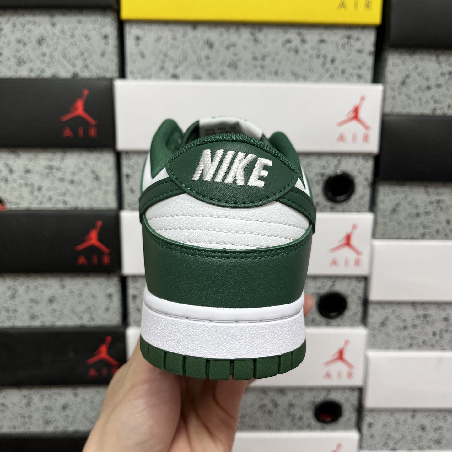 版 NK Dunk Low 白绿 ＃原厂Sadesa D7 皮料 全套原楦原模倾力打造完美版型 独家原厂