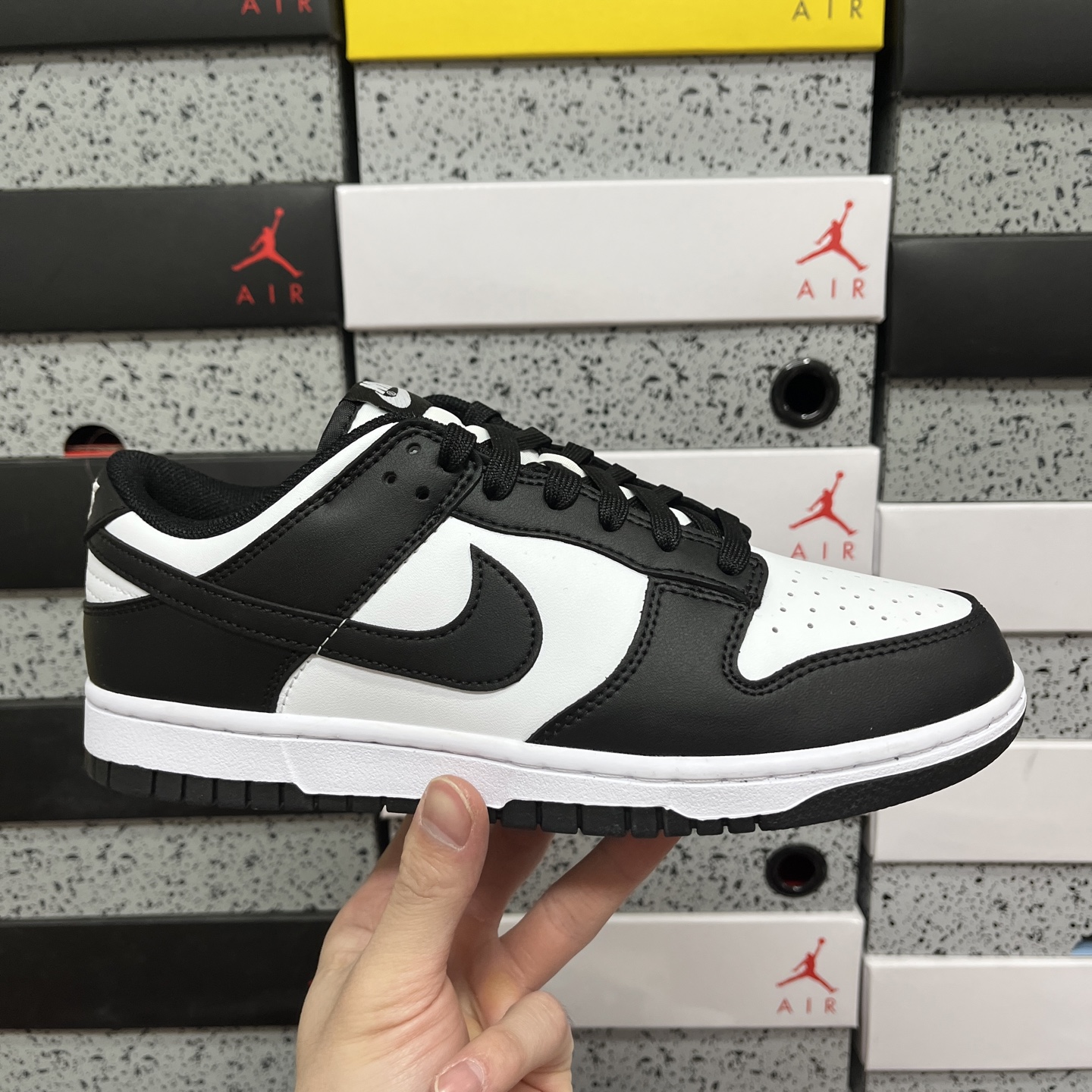 版 NK SB Dunk Low“黑白熊猫 口碑大厂出品 品控大底版型不断改良更新 全套原纸板楦头开发 