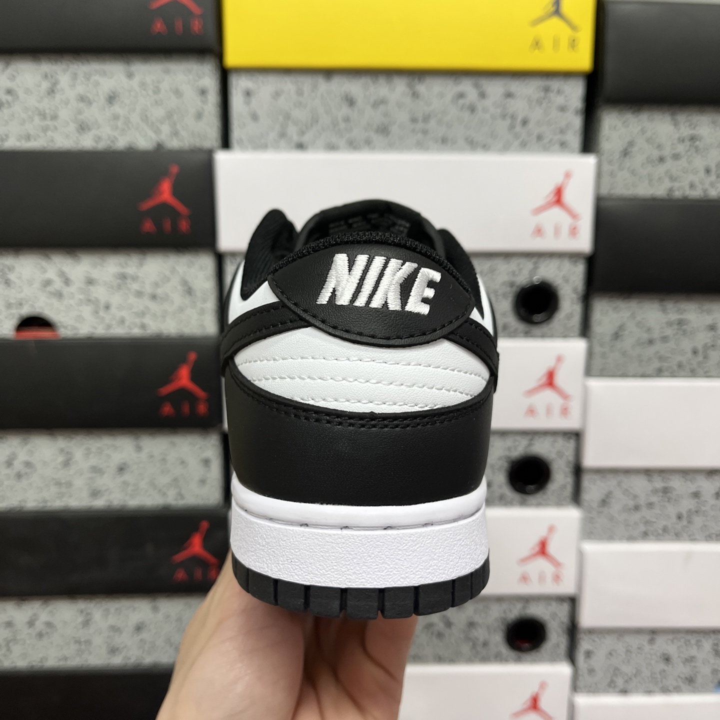 版 NK SB Dunk Low“黑白熊猫 口碑大厂出品 品控大底版型不断改良更新 全套原纸板楦头开发 