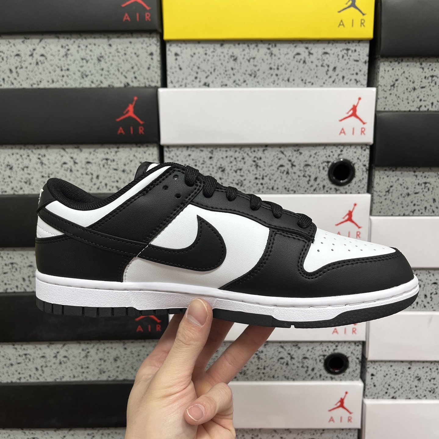 版 NK SB Dunk Low“黑白熊猫 口碑大厂出品 品控大底版型不断改良更新 全套原纸板楦头开发 