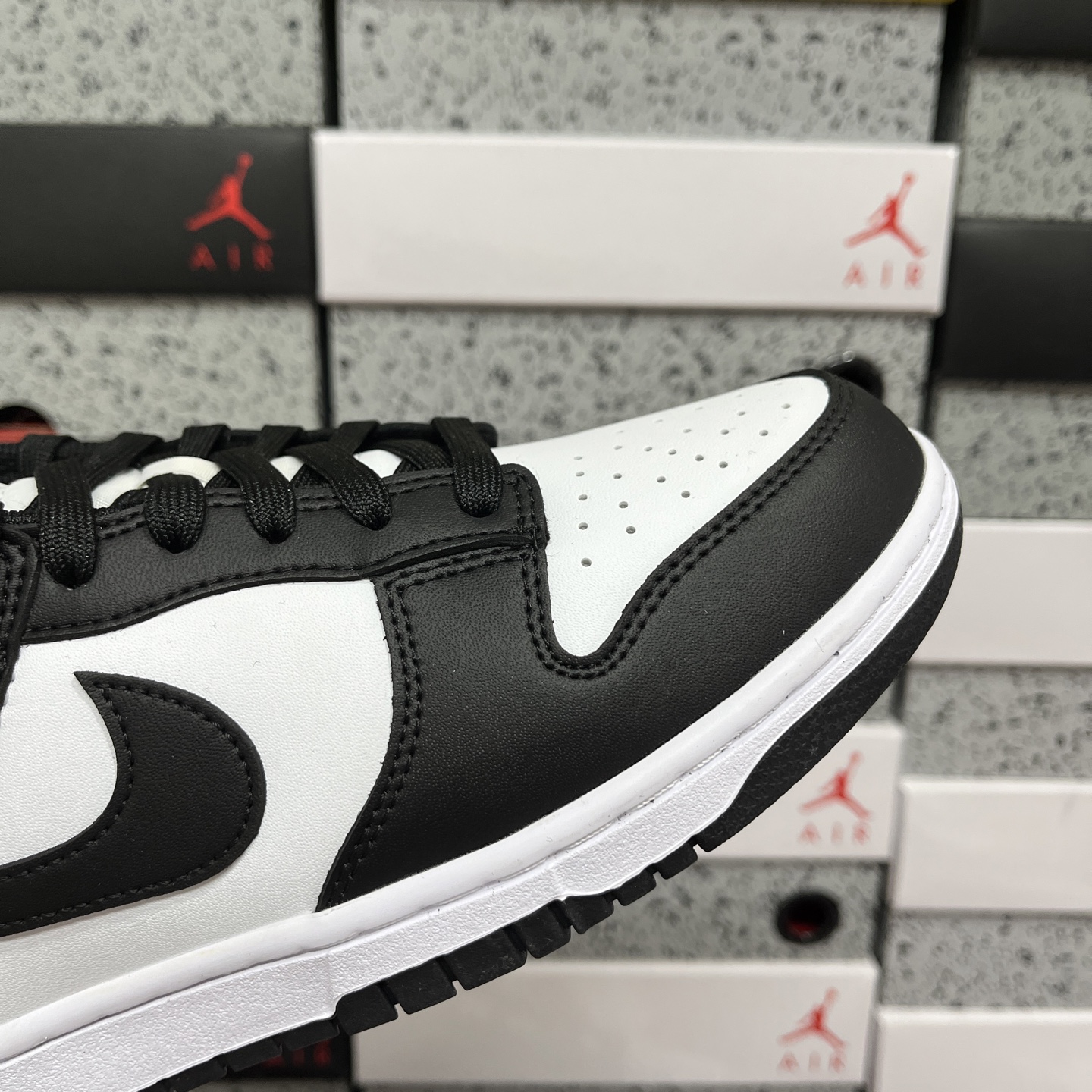 版 NK SB Dunk Low“黑白熊猫 口碑大厂出品 品控大底版型不断改良更新 全套原纸板楦头开发 