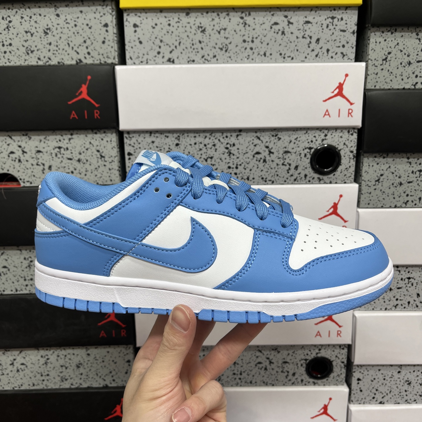 版 纯原 NK Dunk Low 大学蓝 全套原楦原模倾力打造完美版型 独家原厂航空铝磨具打磨大底 鞋头