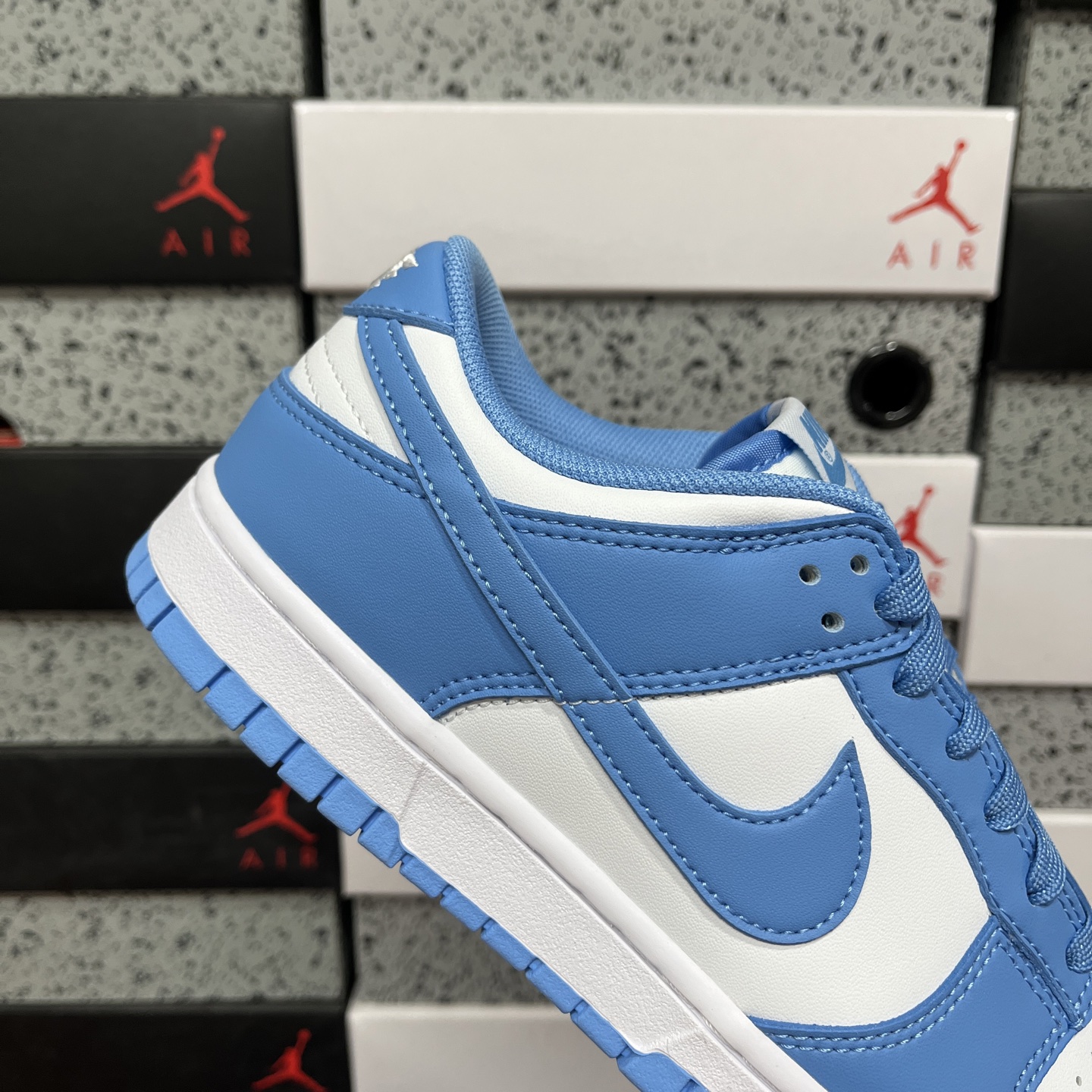 版 纯原 NK Dunk Low 大学蓝 全套原楦原模倾力打造完美版型 独家原厂航空铝磨具打磨大底 鞋头