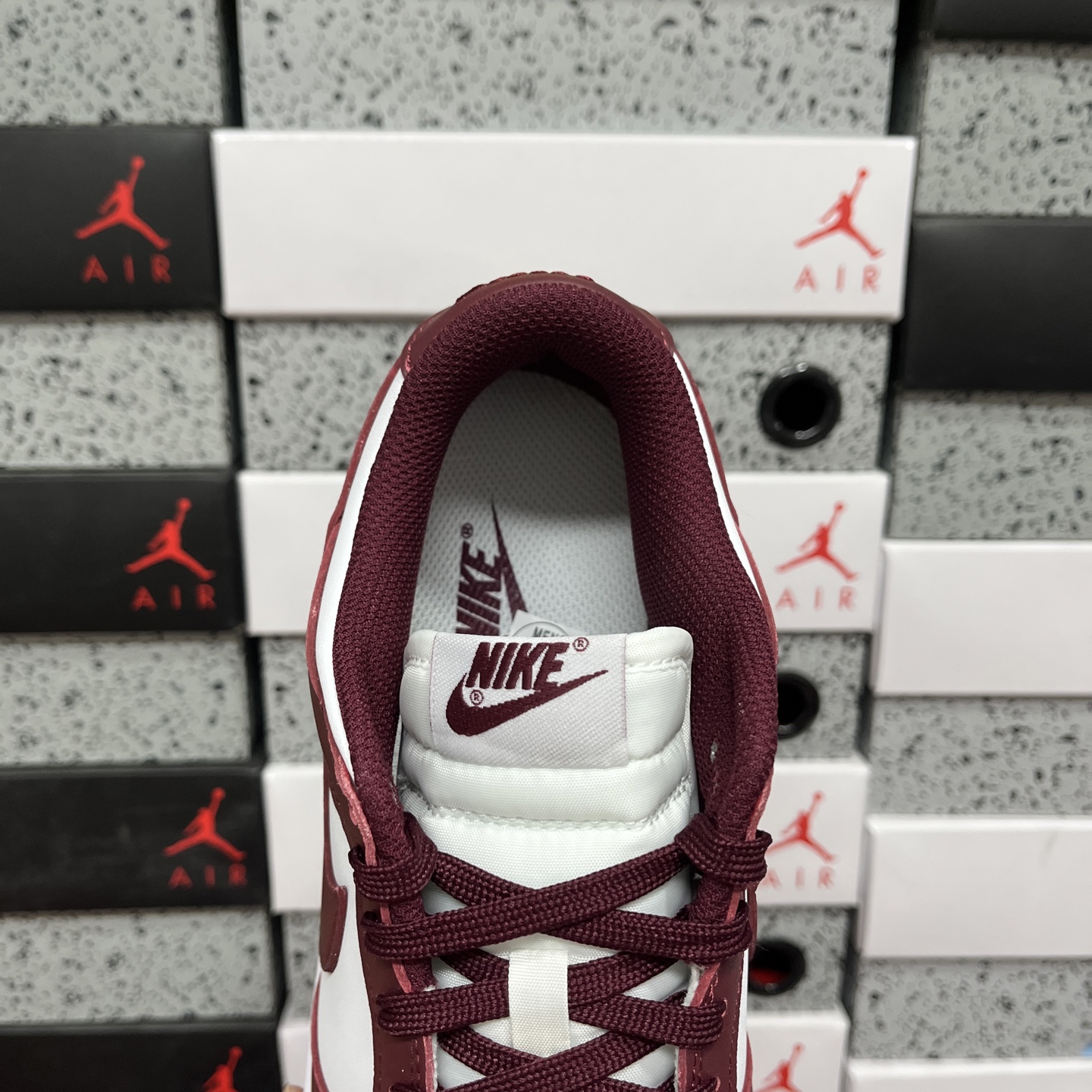 纯原 dunk酒红 毫无疑问市场中端王者 实力大厂出品 新配色陆续开发 利润个位数只为口碑 全套原纸板楦