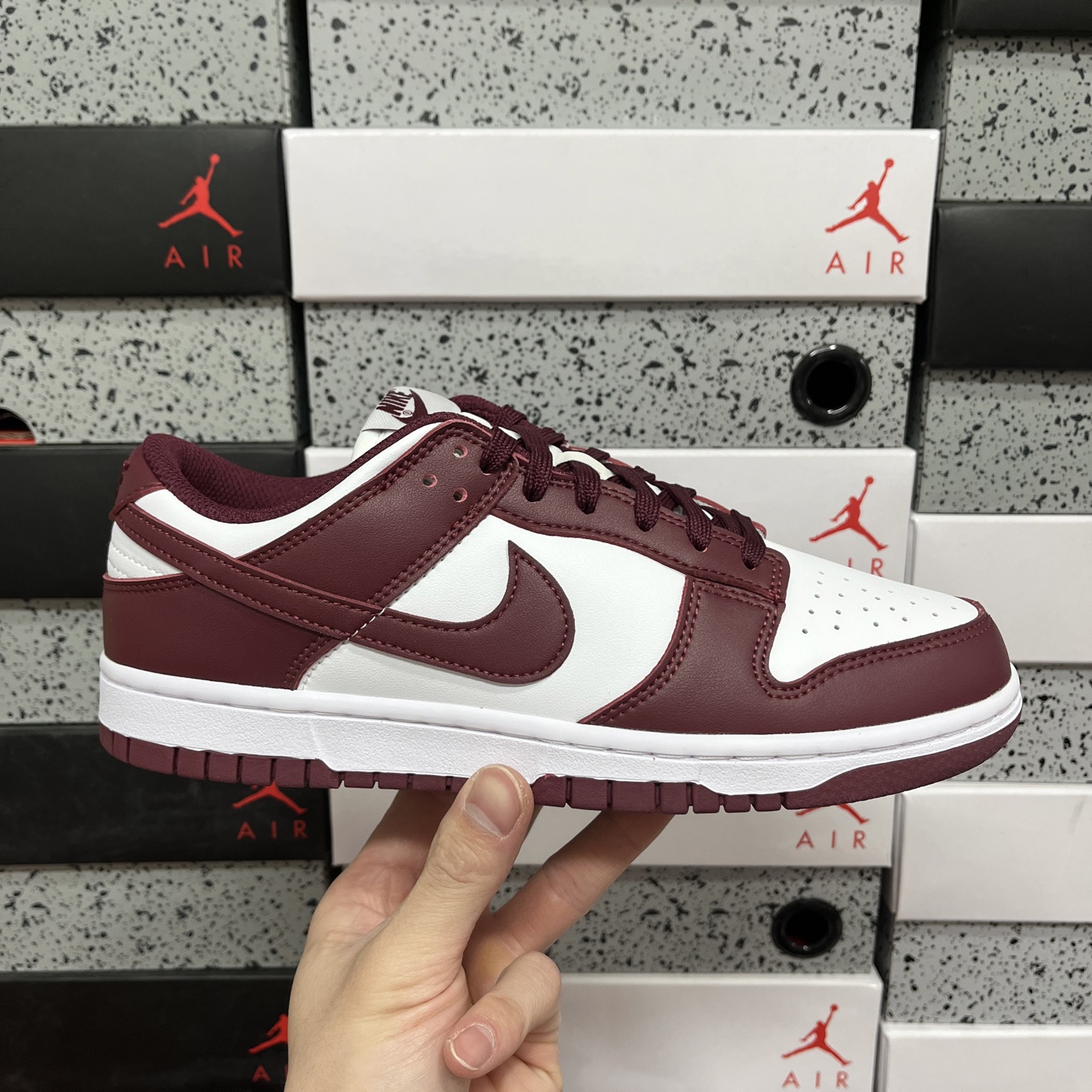 纯原 dunk酒红 毫无疑问市场中端王者 实力大厂出品 新配色陆续开发 利润个位数只为口碑 全套原纸板楦