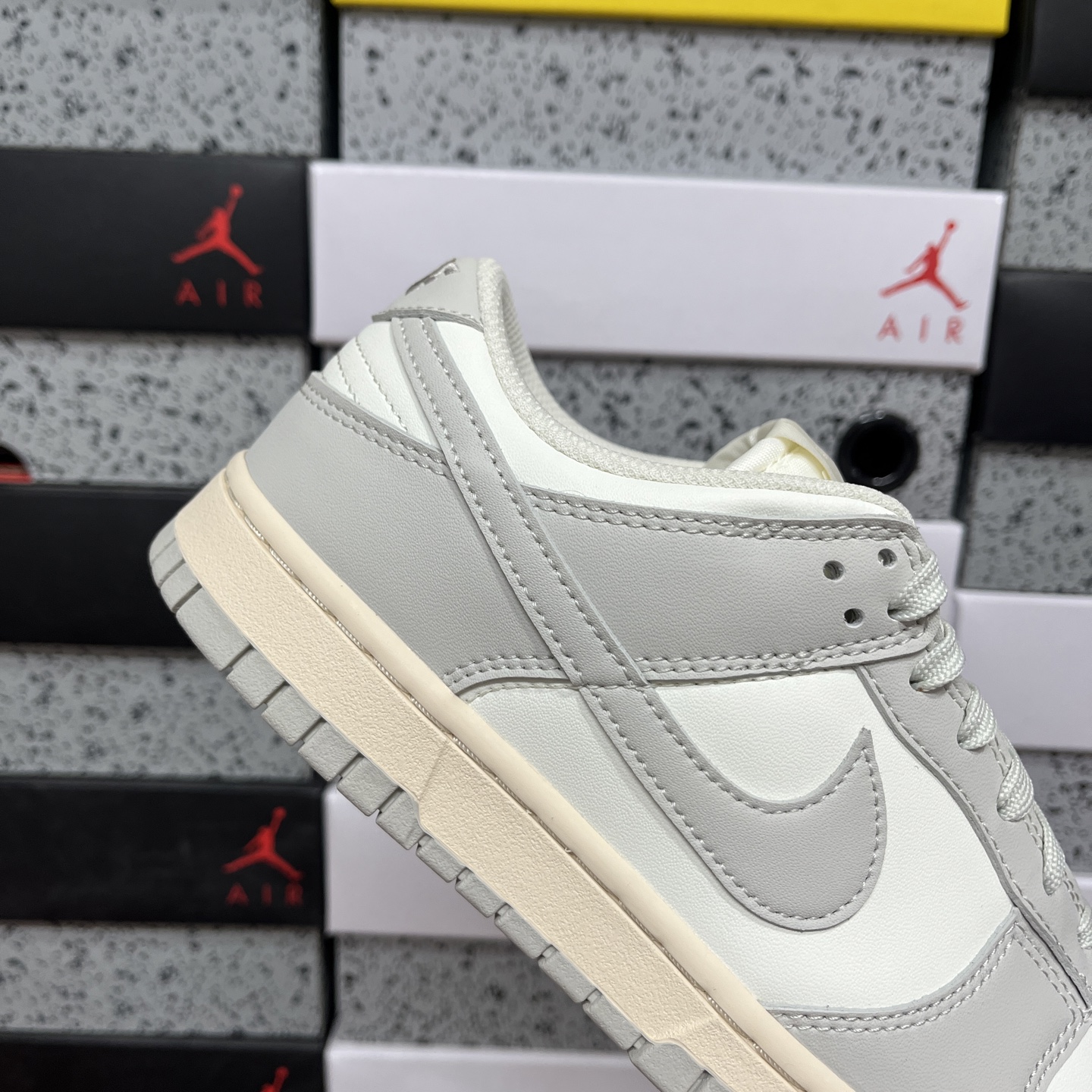 版 纯原 NK Dunk Low ”Light Bone“ 骨白 DD1503-107独家原厂航空铝磨具