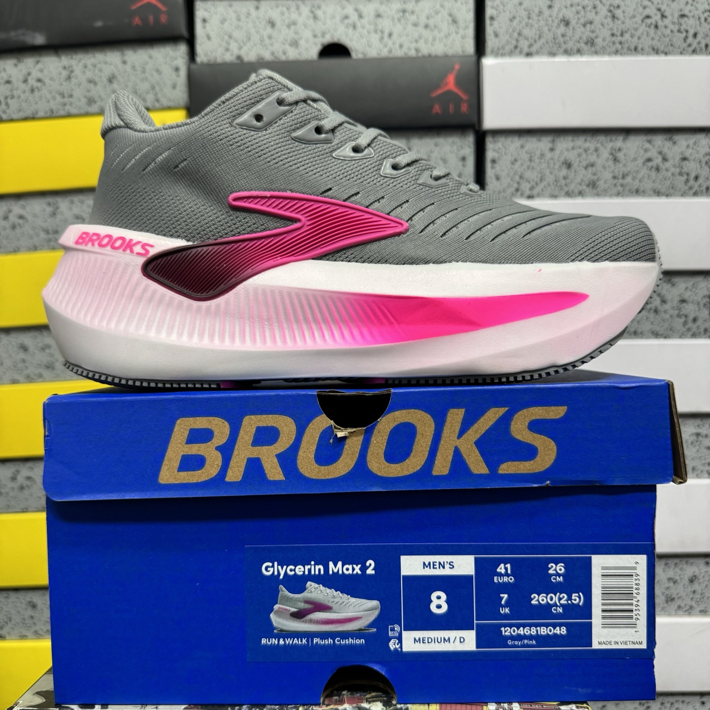 纯原 Brooks 布鲁克斯 合集 Glycerin Max 2 超级甘油二代 厚底马拉松缓震跑鞋该鞋以