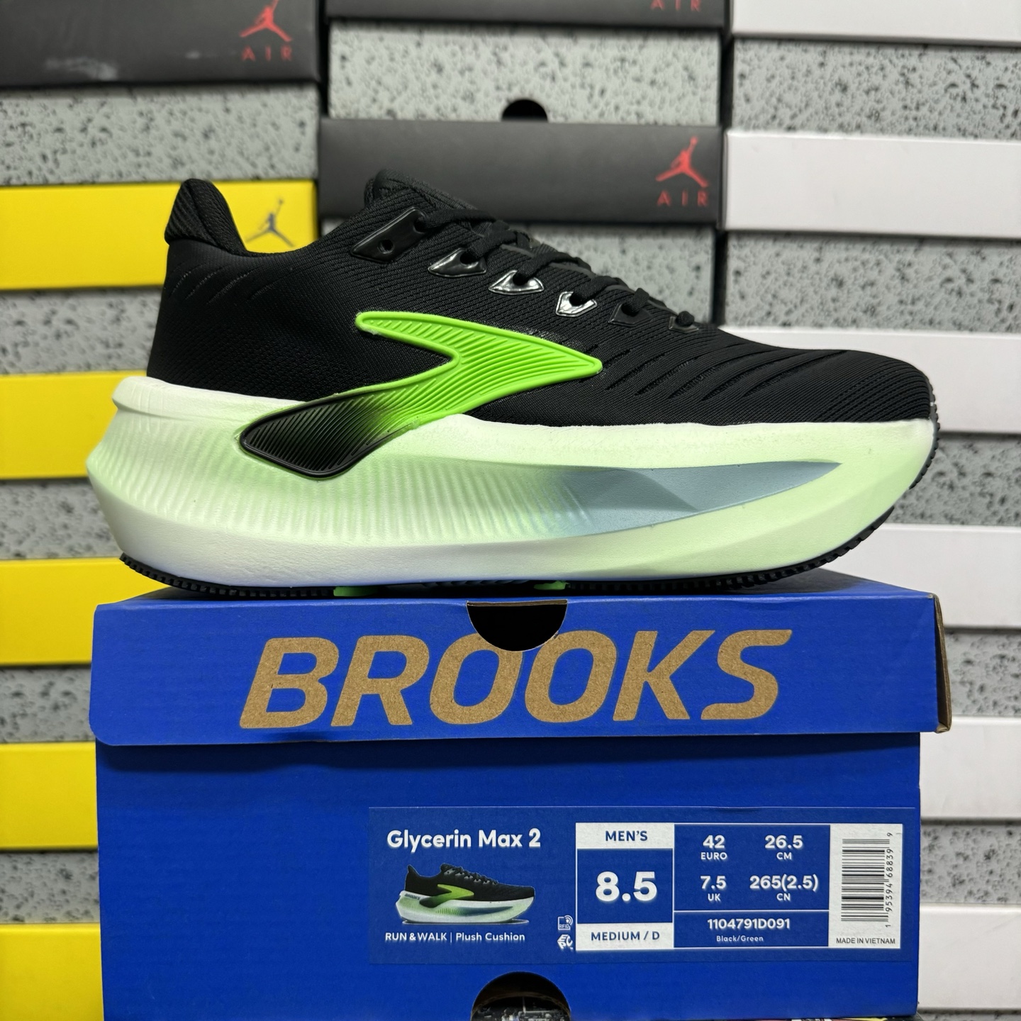 纯原 Brooks 布鲁克斯 合集 Glycerin Max 2 超级甘油二代 厚底马拉松缓震跑鞋该鞋以