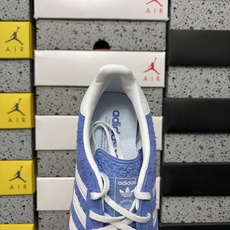 Adidas Originals Gazelle INdoor 蓝白 阿迪达斯 三叶草休闲防滑耐磨低帮 Adidas Originals Gazelle INdoor 蓝白 阿迪达斯 三叶草休闲防滑耐磨低帮