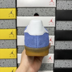 Adidas Originals Gazelle INdoor 蓝白 阿迪达斯 三叶草休闲防滑耐磨低帮 Adidas Originals Gazelle INdoor 蓝白 阿迪达斯 三叶草休闲防滑耐磨低帮