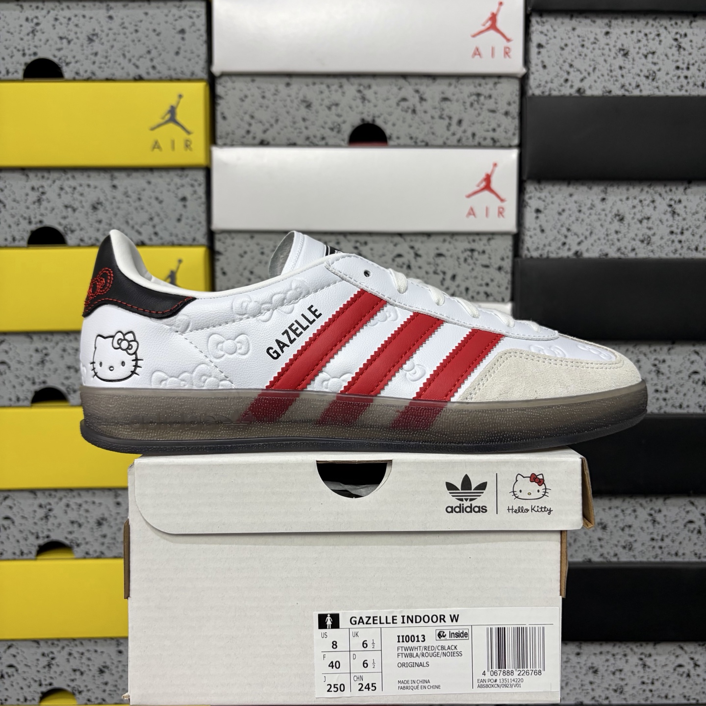 Adidas Originals Gazelle INdoor  Hello Kitty/凯蒂猫 阿迪达