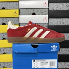 Adidas Originals Gazelle INdoor 白红 阿迪达斯 三叶草休闲防滑耐磨低帮 Adidas Originals Gazelle INdoor 白红 阿迪达斯 三叶草休闲防滑耐磨低帮