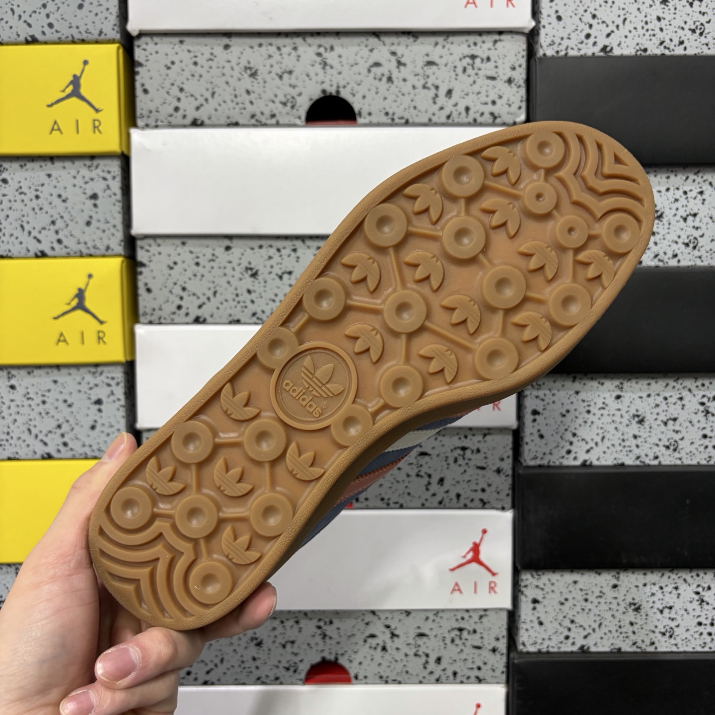 Adidas Originals Gazelle INdoor  蓝粉 阿迪达斯 三叶草休闲防滑耐磨低帮