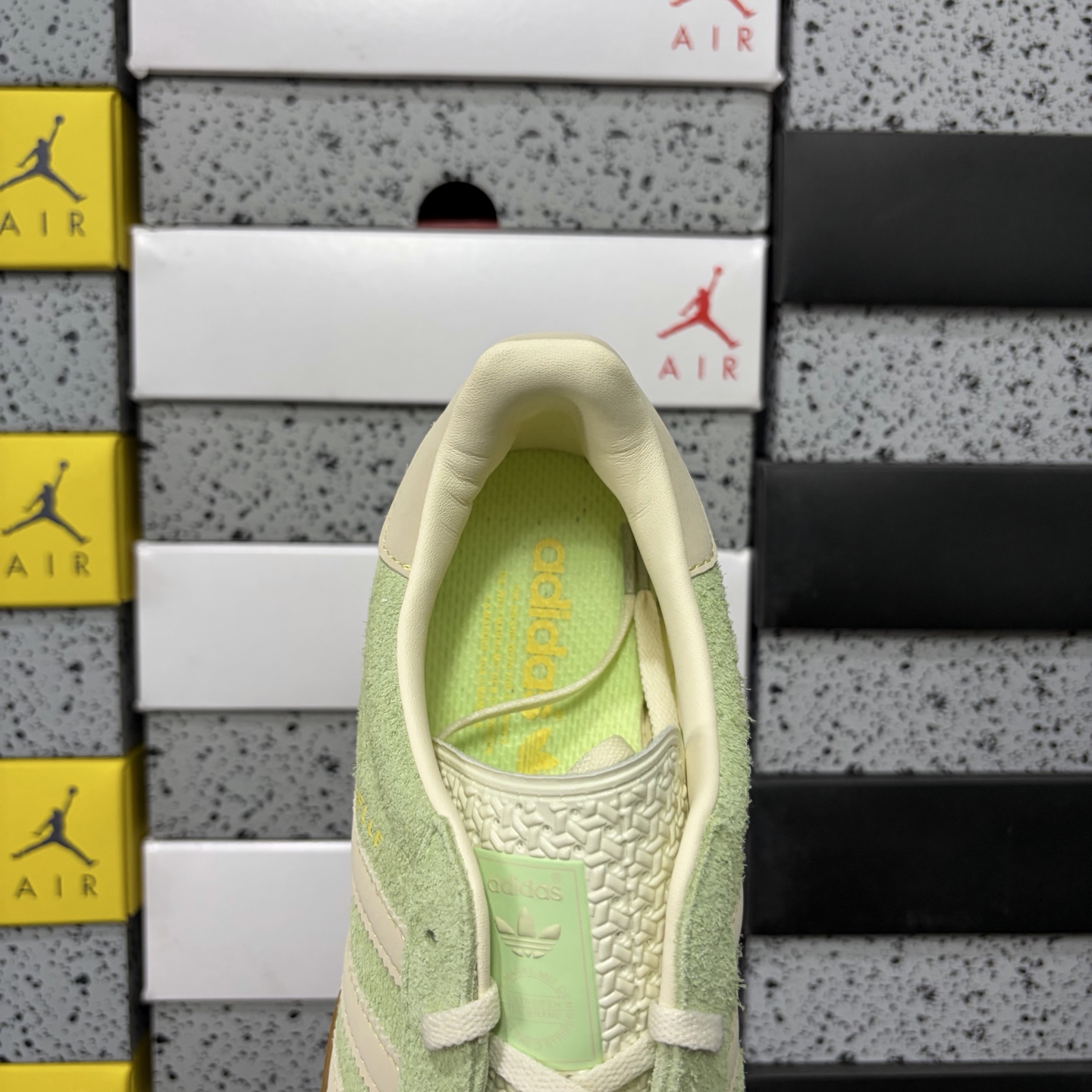 Adidas Originals Gazelle INdoor 薄荷绿 哈密瓜 阿迪达斯 三叶草休闲防滑