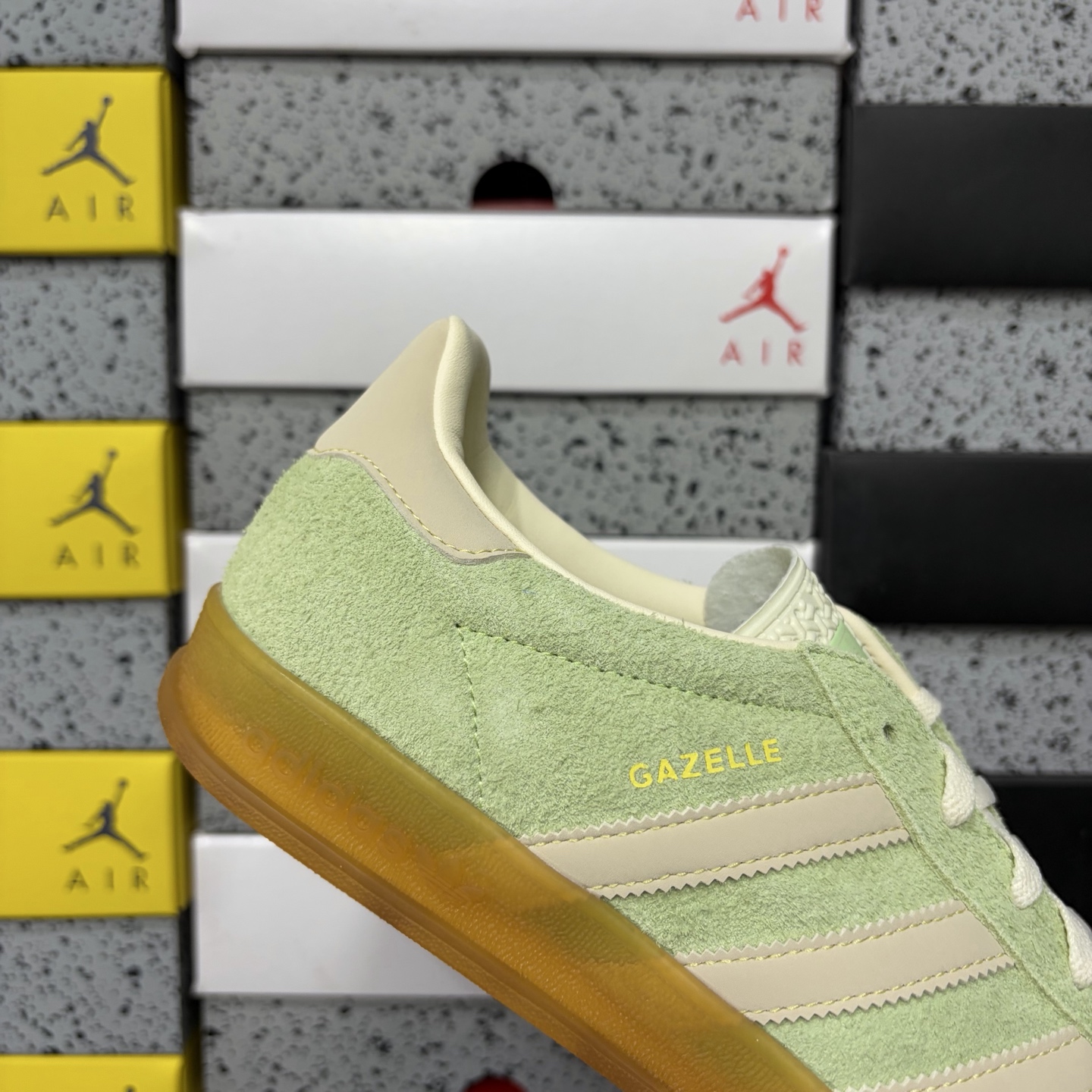 Adidas Originals Gazelle INdoor 薄荷绿 哈密瓜 阿迪达斯 三叶草休闲防滑