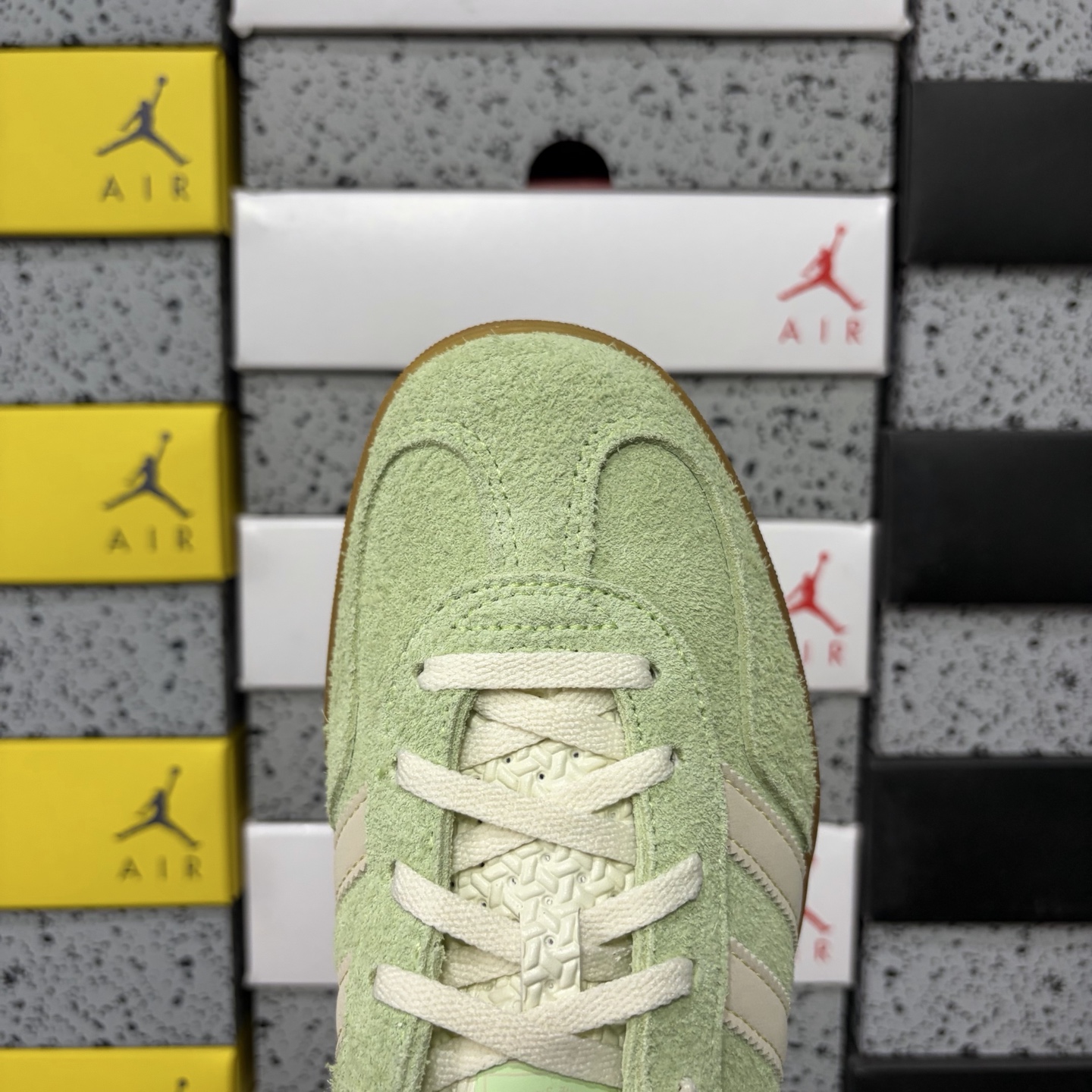 Adidas Originals Gazelle INdoor 薄荷绿 哈密瓜 阿迪达斯 三叶草休闲防滑