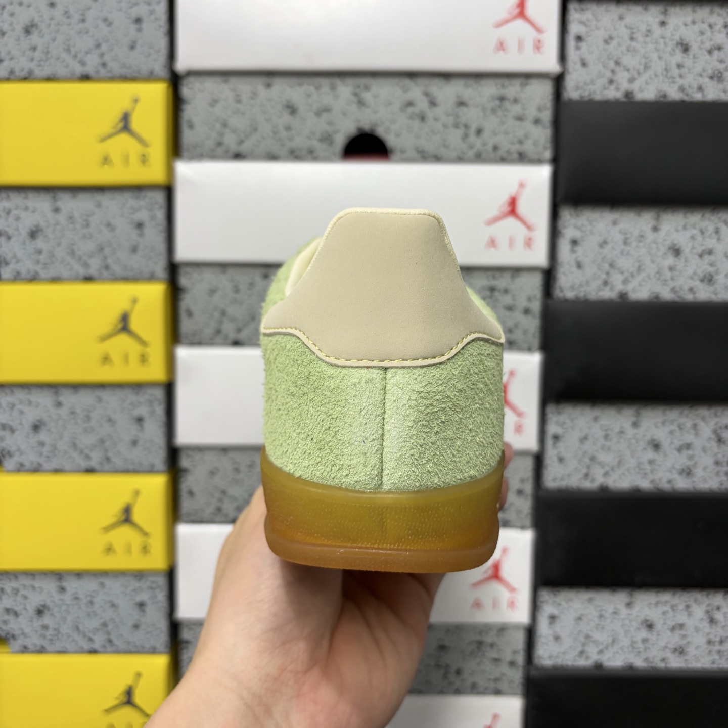 Adidas Originals Gazelle INdoor 薄荷绿 哈密瓜 阿迪达斯 三叶草休闲防滑