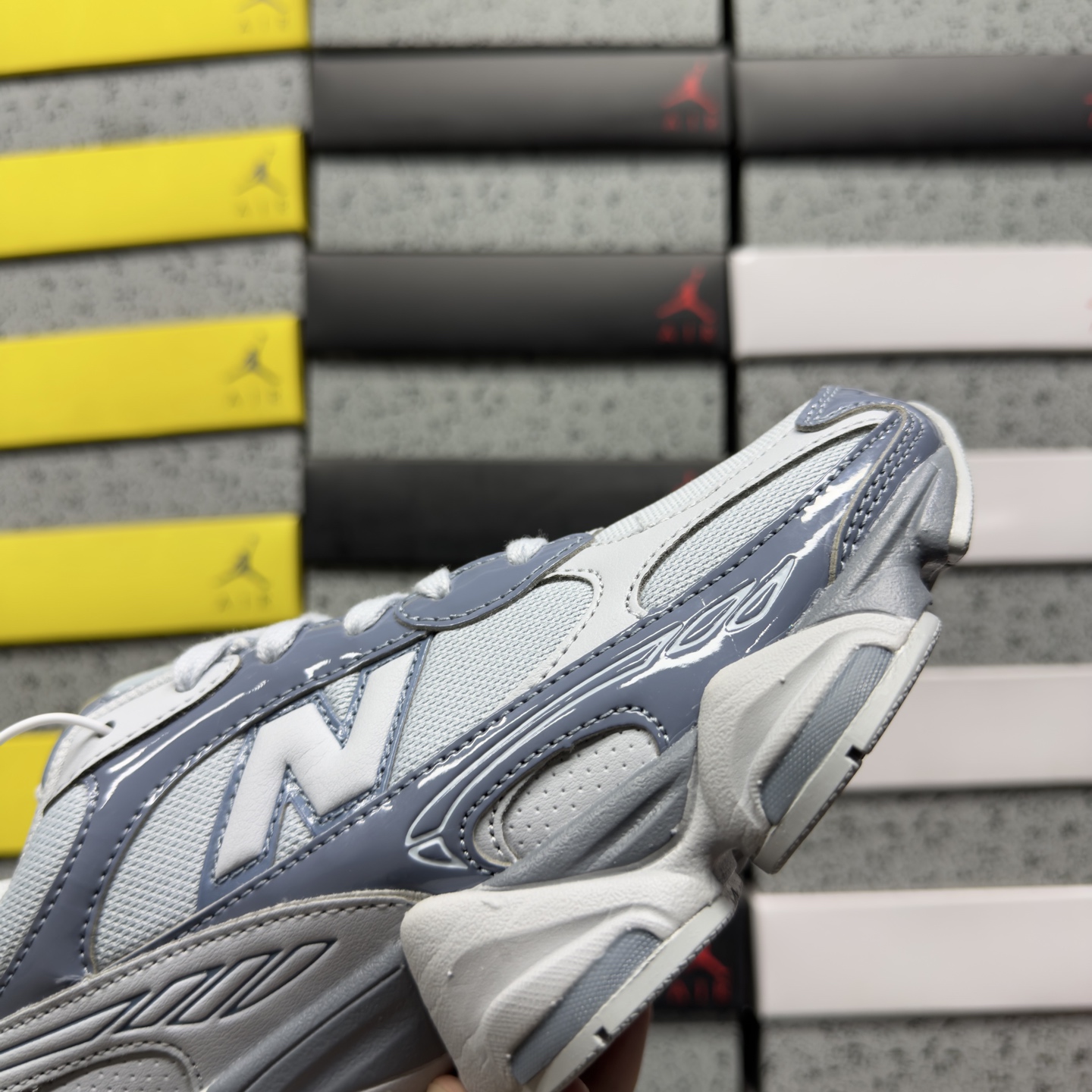 C版 纯原 New Balance NB9060 联名款 浅蓝 复古休闲运动慢跑鞋 U90605HS #鞋款灵感源自设计 C版 纯原 New Balance NB9060 联名款 浅蓝 复古休闲运动慢跑鞋 U90605HS #鞋款灵感源自设计