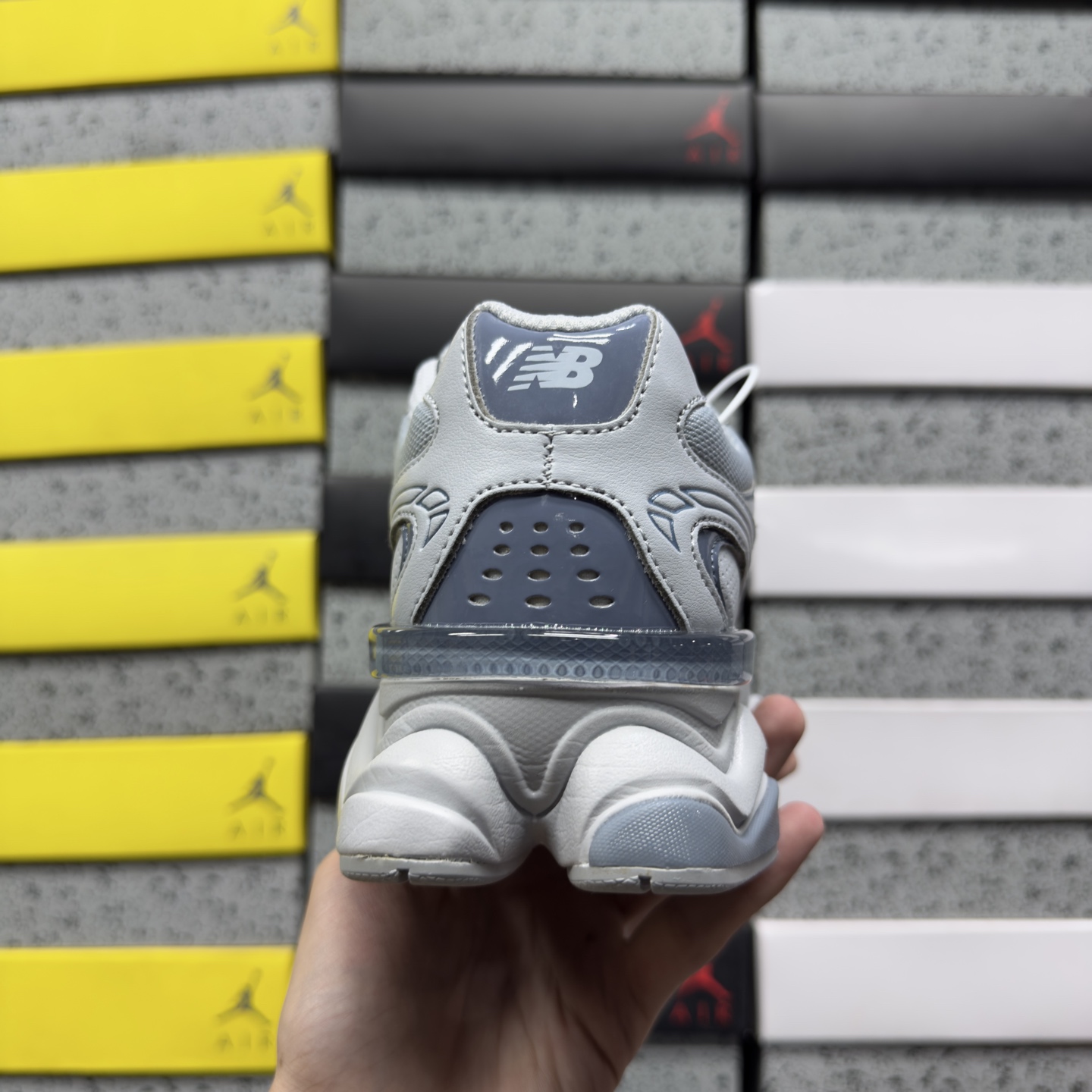 C版 纯原 New Balance NB9060 联名款 浅蓝 复古休闲运动慢跑鞋 U90605HS #鞋款灵感源自设计 C版 纯原 New Balance NB9060 联名款 浅蓝 复古休闲运动慢跑鞋 U90605HS #鞋款灵感源自设计