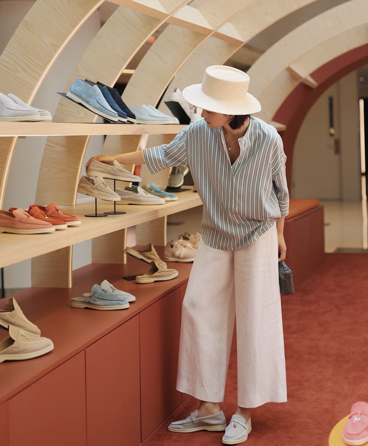 NO:237360,Reference picture on foot, half drag19860909上脚参考图,半拖,Women's Shoes