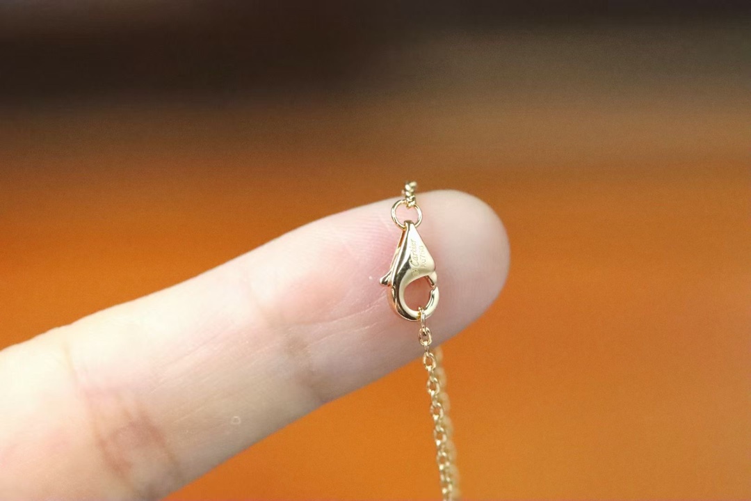 Cartier Cartier卡地亚 红玛瑙护身符 锁骨项链