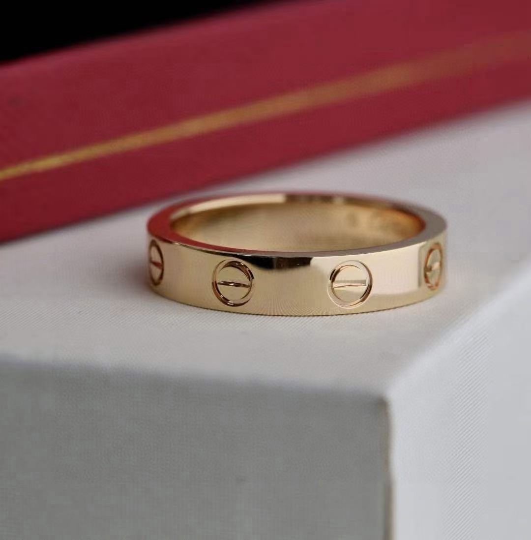 Cartier Cartier/卡地亚 LOVE系‮无列‬钻宽‮戒版‬指