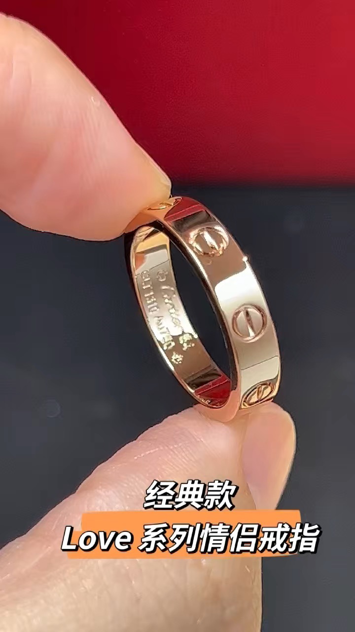Cartier Cartier/卡地亚 LOVE系‮无列‬钻宽‮戒版‬指