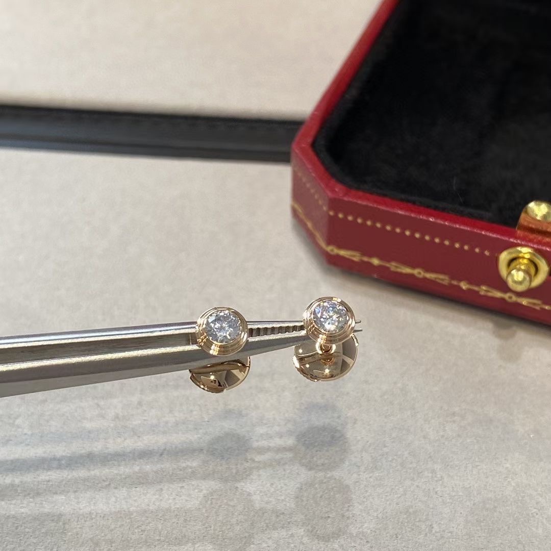 Cartier Cartier 卡地亚 飞碟单钻耳钉