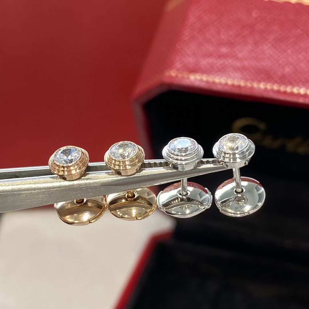 Cartier Cartier 卡地亚 飞碟单钻耳钉