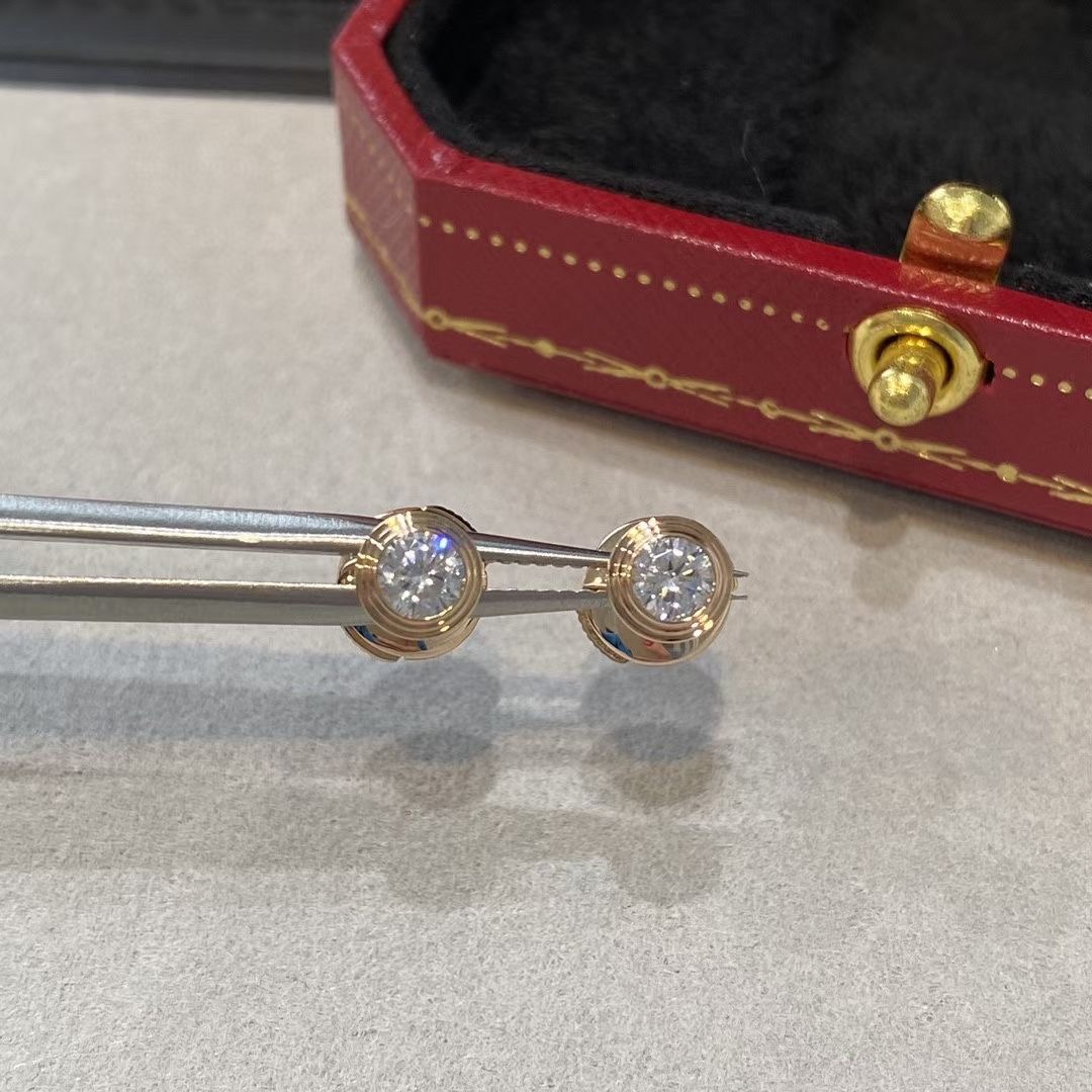 Cartier Cartier 卡地亚 飞碟单钻耳钉