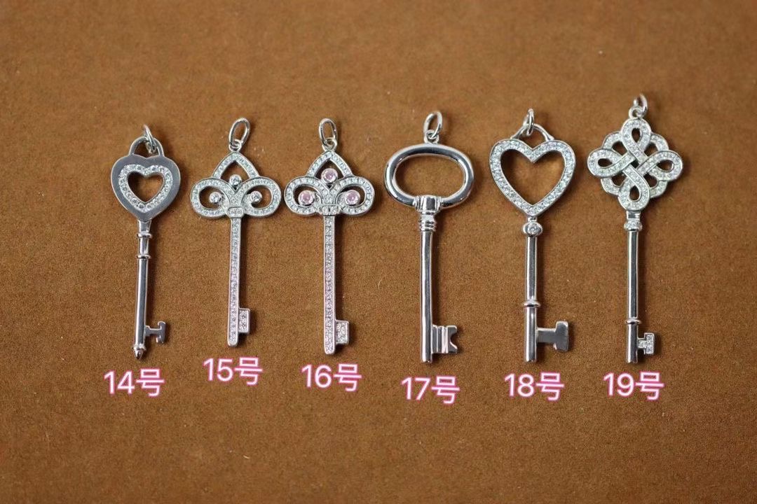 Tiffany & Co. 全集1-61号 Tiffany&Co.925纯银 款钥匙 项链