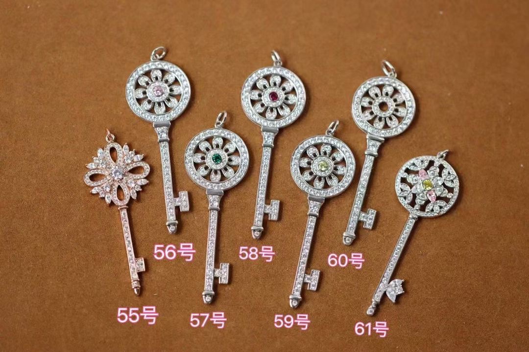 Tiffany & Co. 全集1-61号 Tiffany&Co.925纯银 款钥匙 项链
