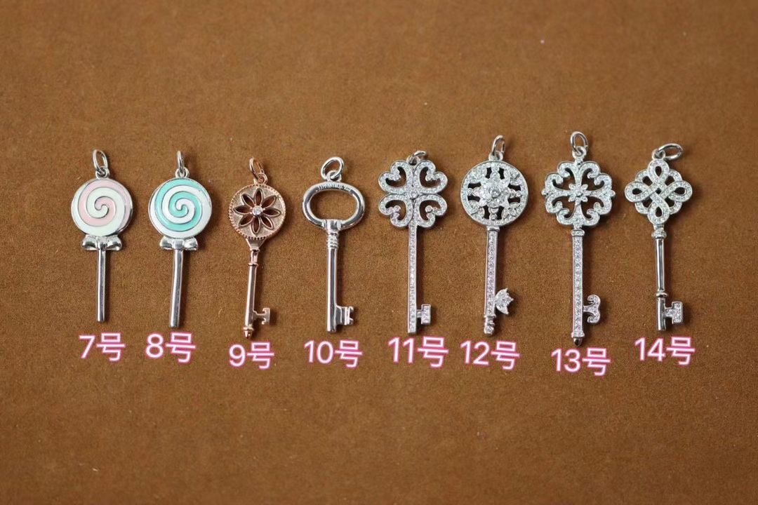 Tiffany & Co. 全集1-61号 Tiffany&Co.925纯银 款钥匙 项链